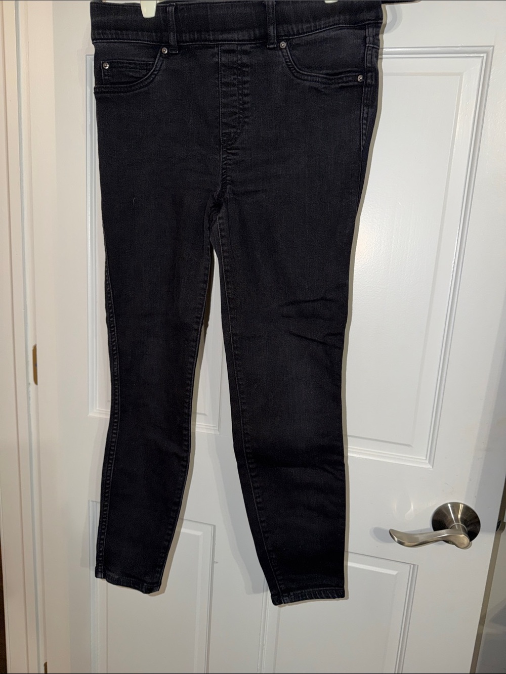 SPANX Black Women's Skinny Jeans - Sleek High-Rise Fit